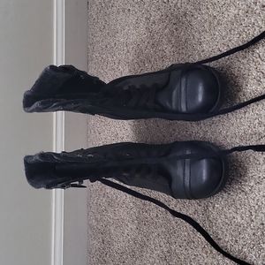 Lace up boots